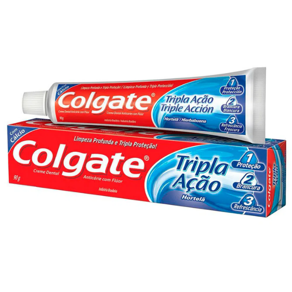 Creme/gel dental 90–100g